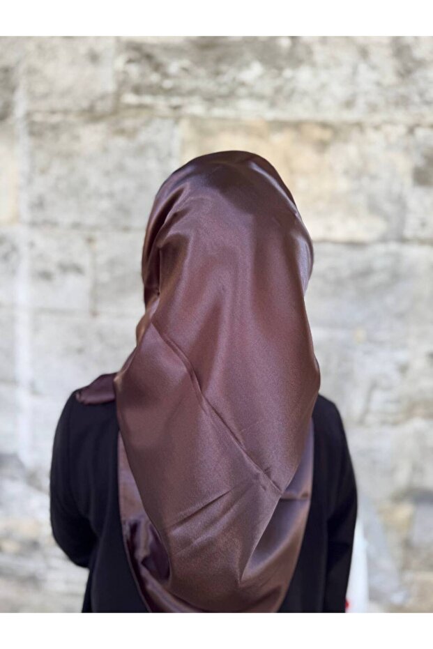 Eșarfă din satin simplu - 3