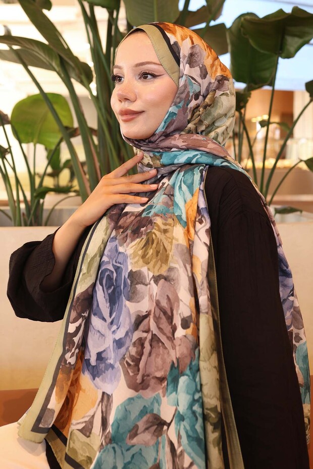 Patterned Shawl Çağla İpk111 - 2