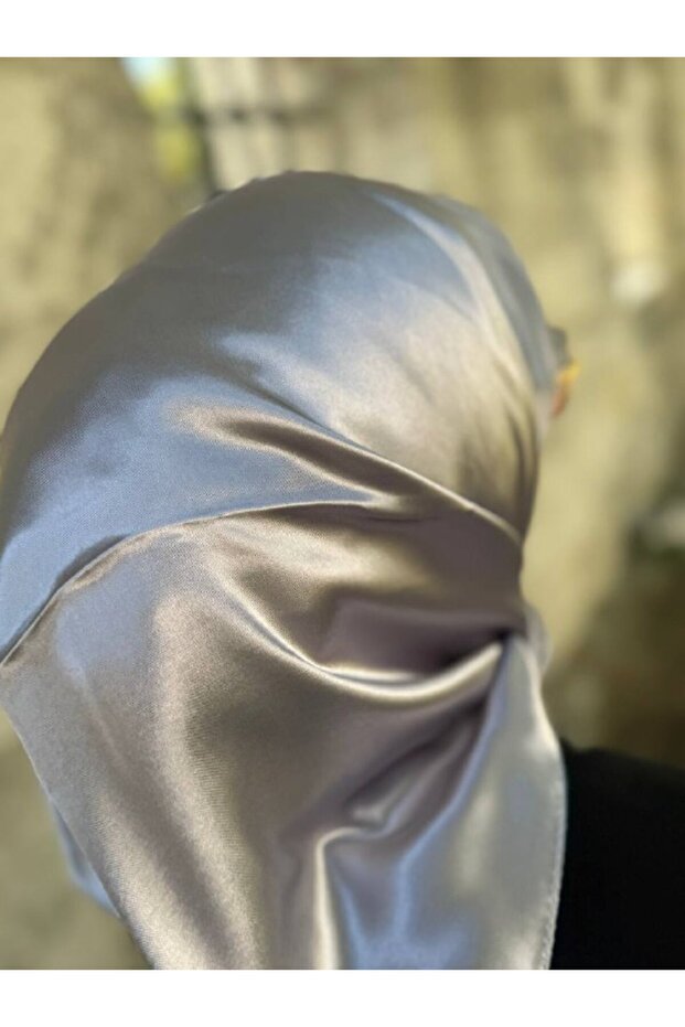 Eșarfă din satin simplu - 2