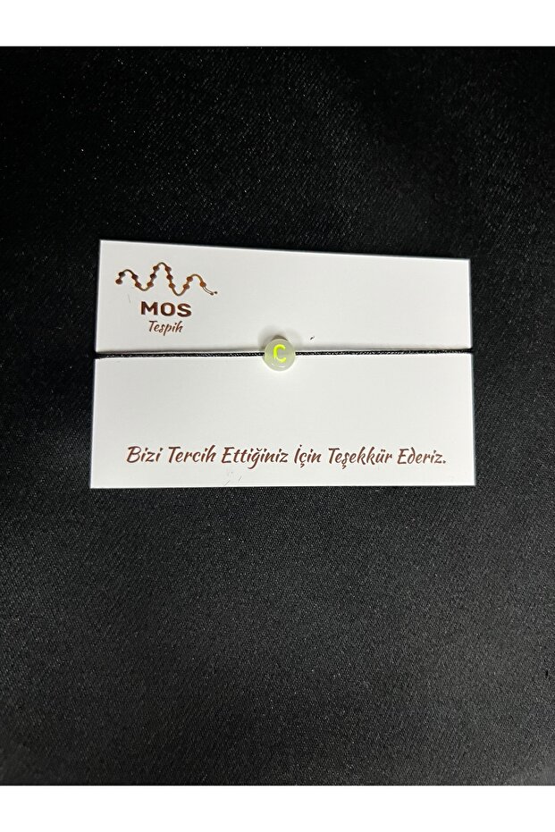 سوار الحظ بحبل قابل للتعديل على شكل حرف C - 2