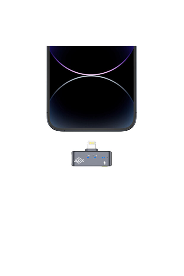 AirWave K2 Wireless Yaka Mikrofonu (Lighting) - 5