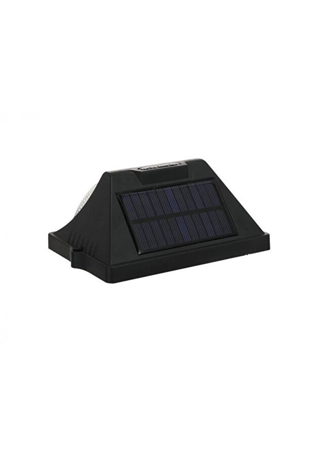Solar Induction Led Lamp, Motion Sensor, Black - 4