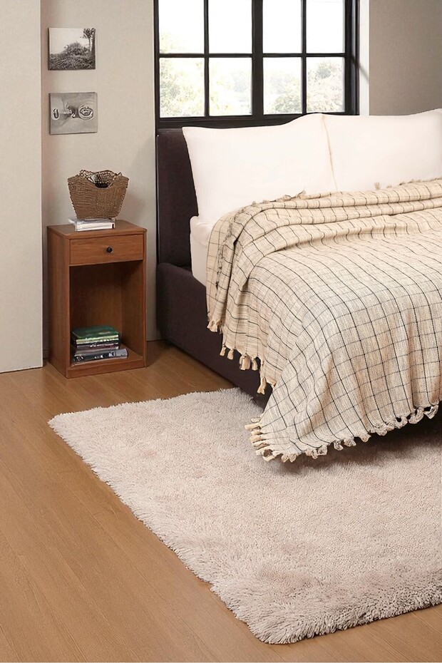 Natural Cotton Soft Double Pique, Sofa Cover, Multi-Purpose Cover 200X320 Cm. - 2