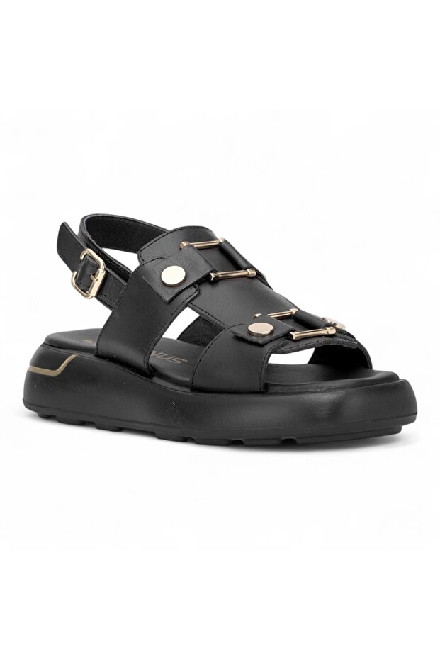 25440007 Genuine Leather Women's Sandals