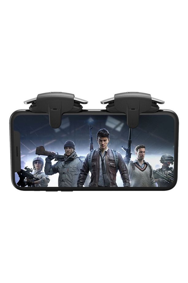Pubg Uyumlu Şarjlı Seri Mod Makro 4 Parmak Çift Tetik Konsol Denetleyici Aparat Mobil Oyun Joystick - 2