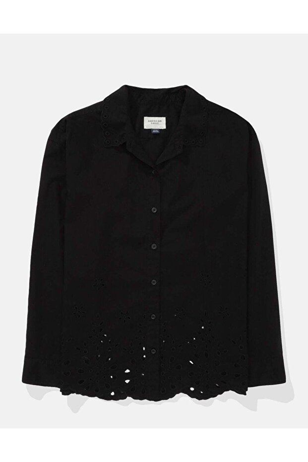 قميص AE Perfect ذو الأزرار - 2