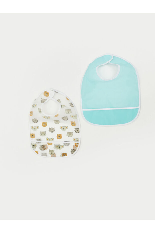 Quality Parts Printed Baby Boy Bibs, Pack of 2 from Çelebi Store