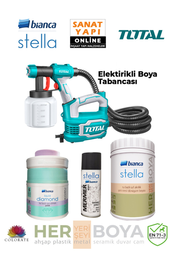 Boya Tabancalı Stella Setler 1LT - 1
