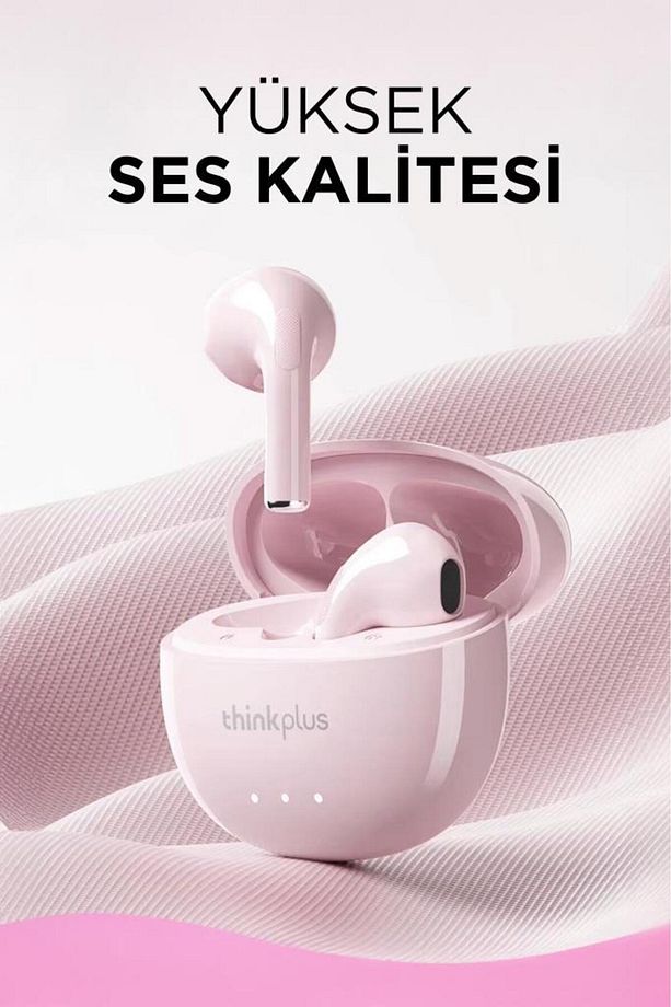 Thinkplus Lp2 Pro Pembe Aı Tws Bluetooth V5.4 Dil Çevirici Hıfı Stereo Ses Kulaklığı - 4