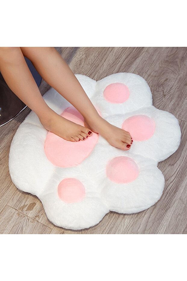 Pernă - Alb - Bumbac - 4