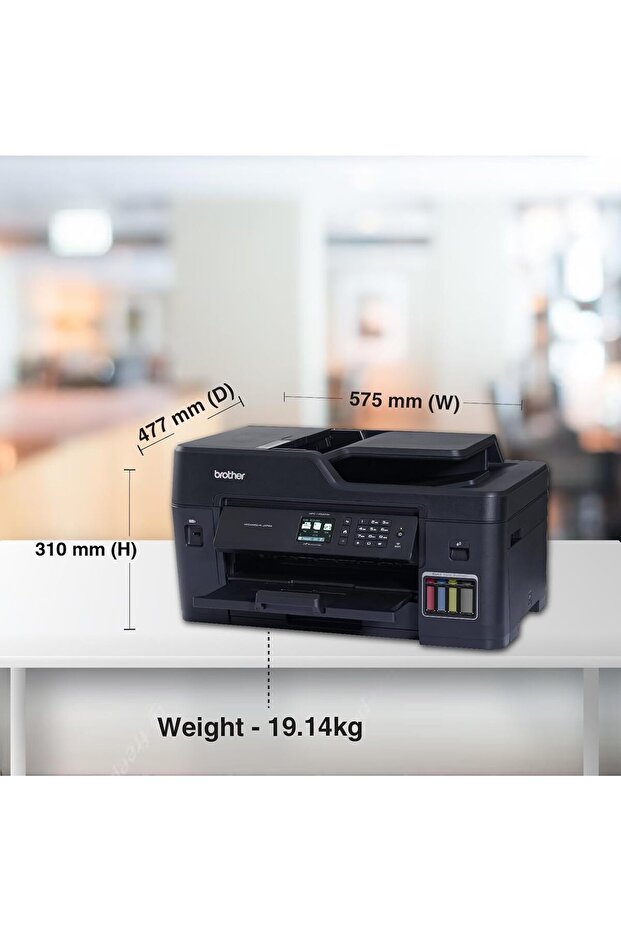 طابعة نفث الحبر الملونة متعددة الوظائف، MFC-T4500DW - 7