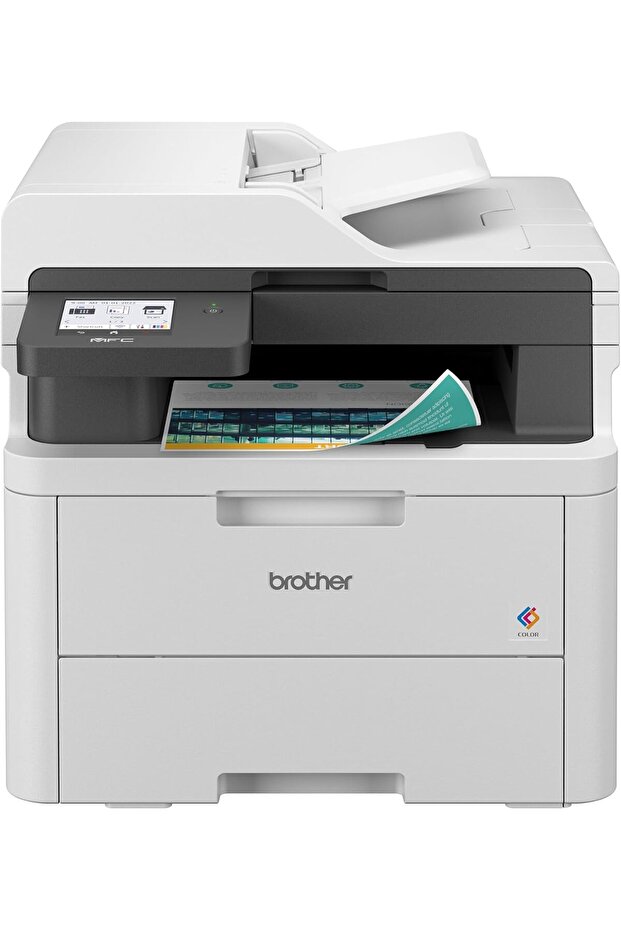 Wireless All in One Printer, MFC-L3720CDW, with Advanced LED Color Laser Print, ADF, Duplex