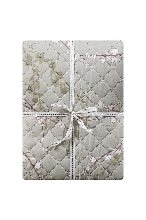 LCW HOME Çiçekli Çift Kişilik Yatak Örtüsü 200x220 cm (W5) - 5