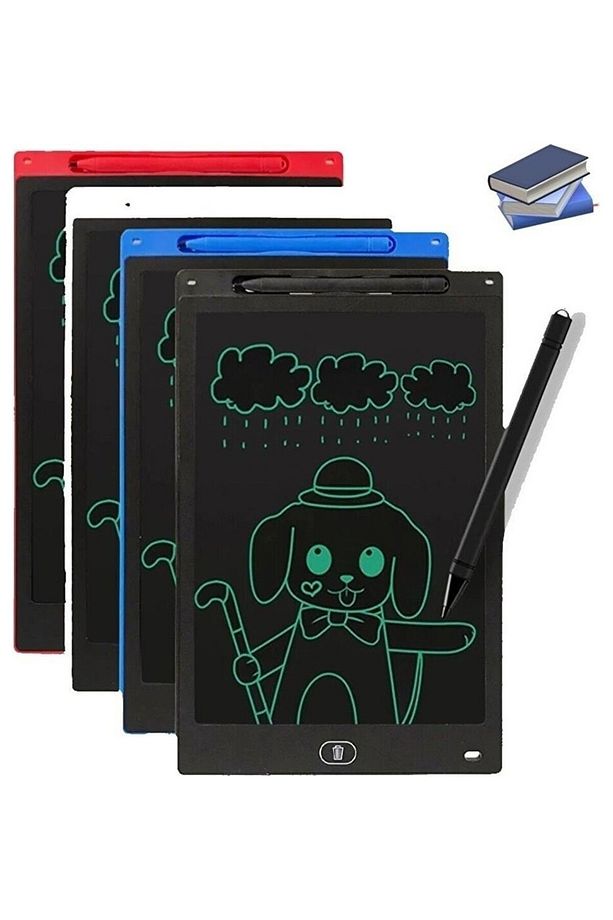 Dijital Yazı Tahtası LCD Ekran Dokunmatik Kalemli Çizim Grafik Tableti Yaz Sil Tahtası - 3