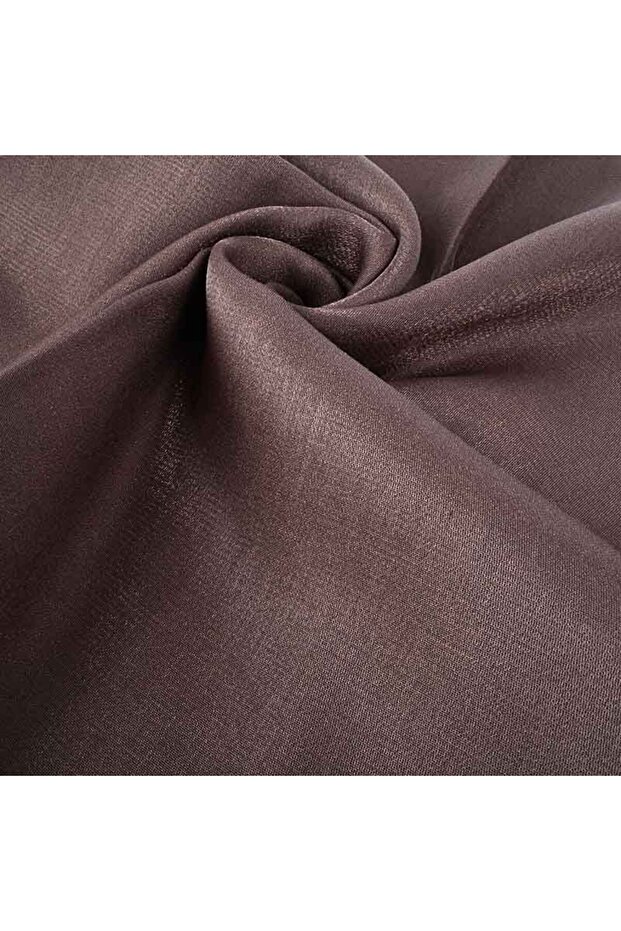 Eșarfă simplă de culoare chihlimbar - 2