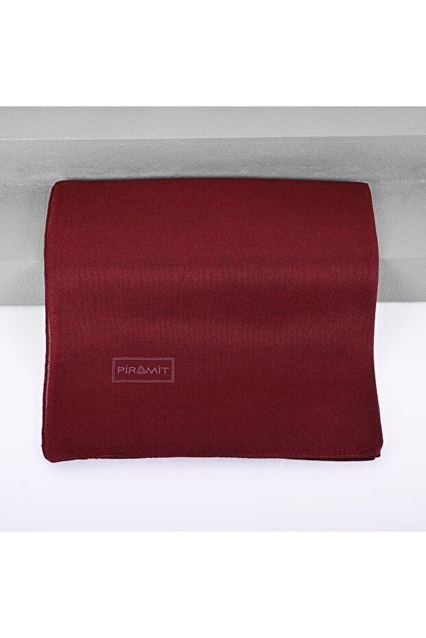 Eșarfă simplă de culoare chihlimbar - 1