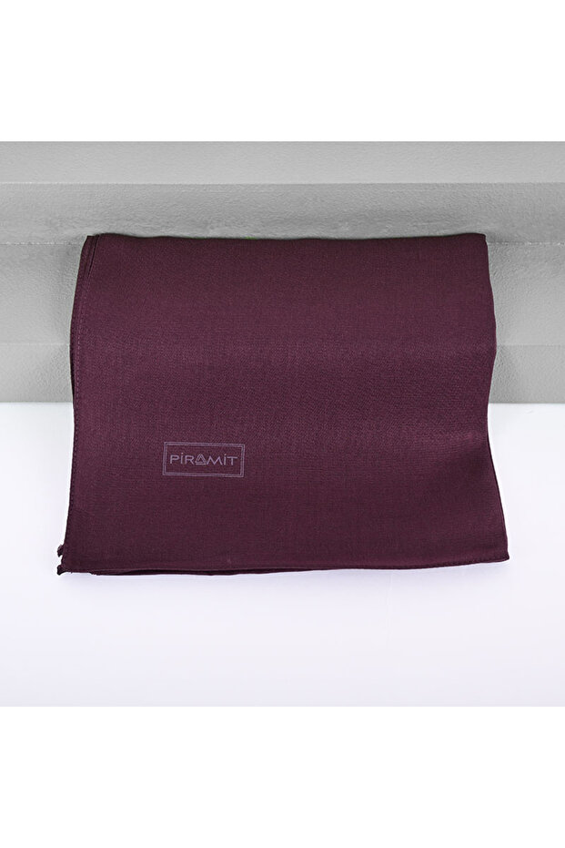 Plain Amber Scarf - 1