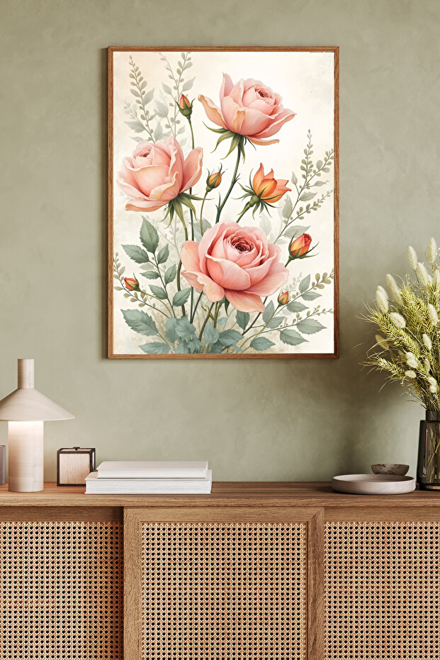 One Piece Wooden Framed Painting Tk0869