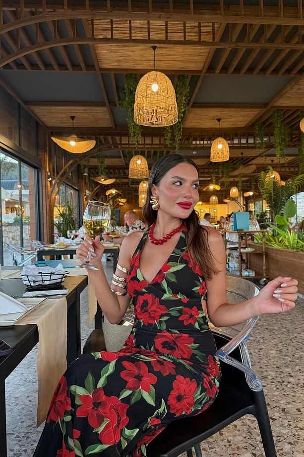 DALGIÇ KUMAŞ ELBİSE - 3