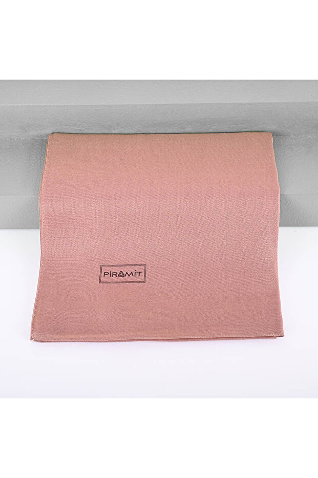 Eșarfă simplă de culoare chihlimbar - 1