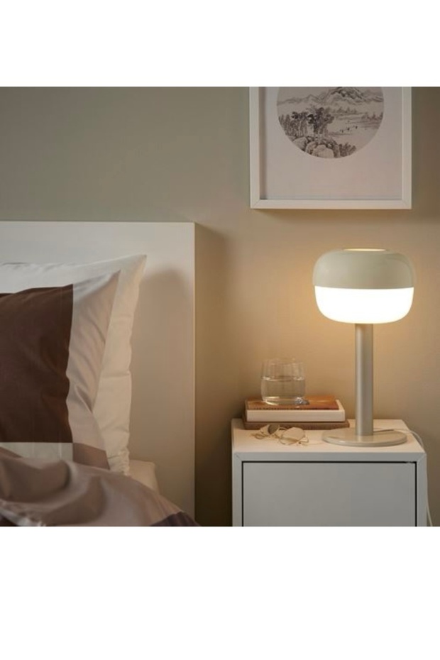 Blasverk abajur, bej, 36cm - 2