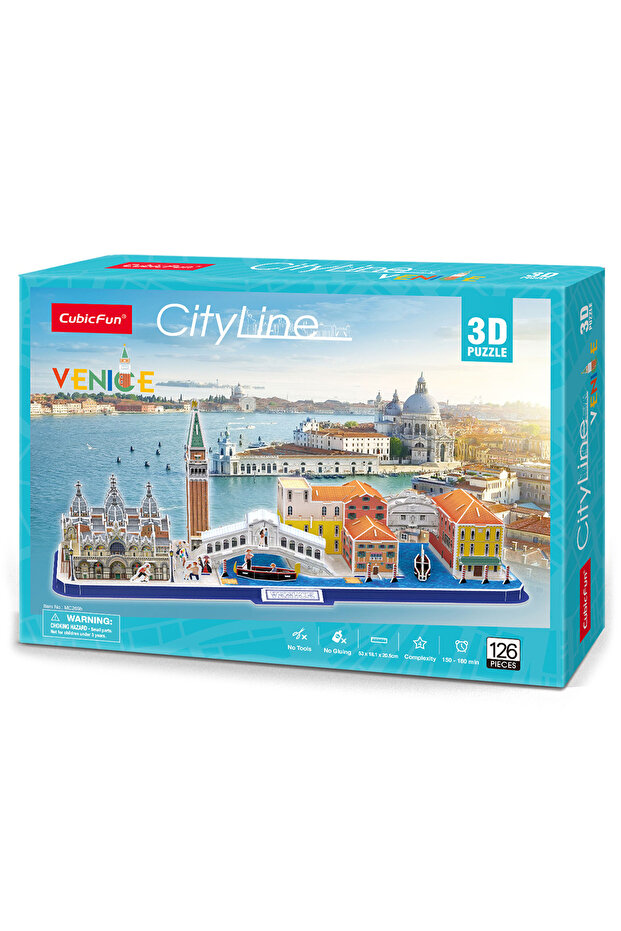 Venedik 3D Puzzle 126 Parça - 2