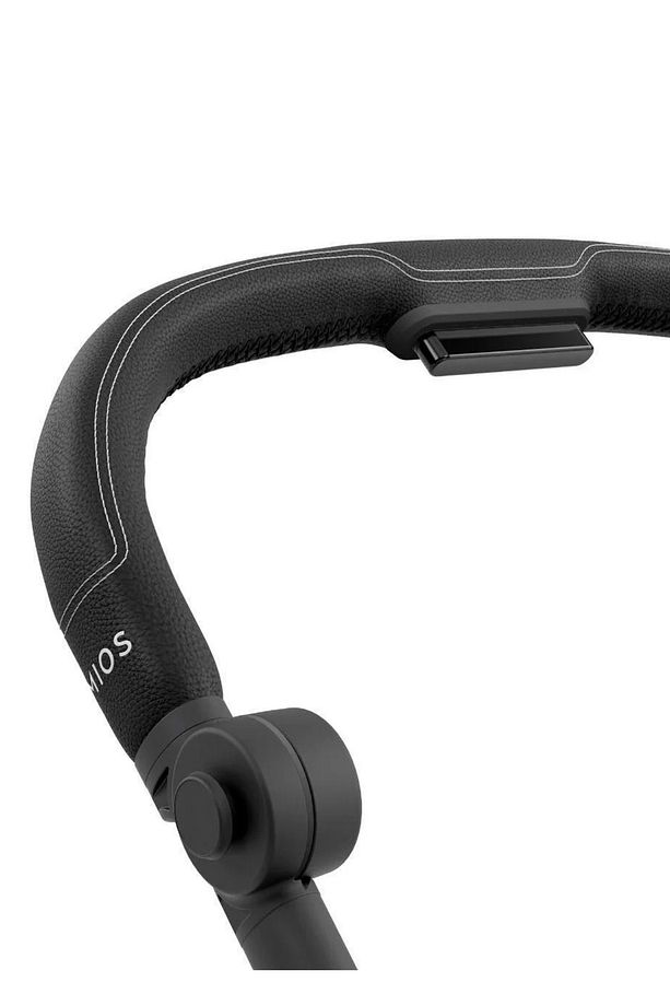 Mios Matt Black Mirage Grey Tek Elle Katlanabilen Çift Yönlü İkonik Lüks Bebek Arabası - 5