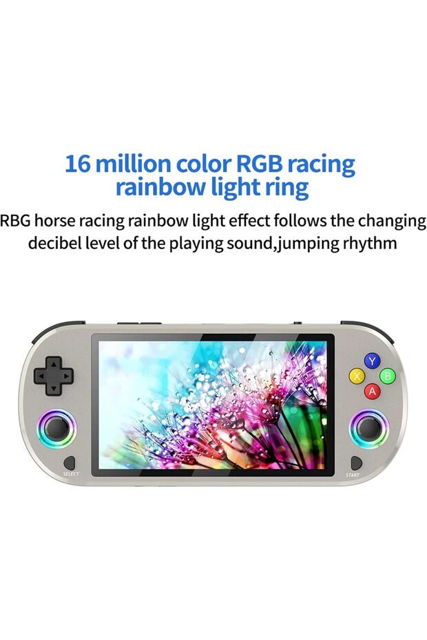 Handheld Game Console 5 Inch Display, Retro Mini Gaming Console with Gamepad, 11000+ Games, 6 - 7