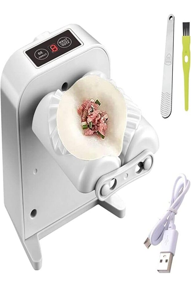 Electric Dumpling Machine, Automatic Kitchen Mold with 2 Gear Modes - 1