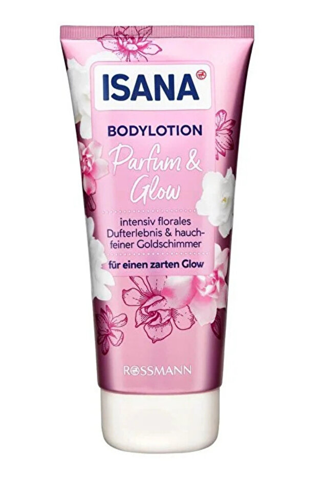 Vegan Shea Butter Flower Scented Body Lotion Perfume & Glow 200 ml