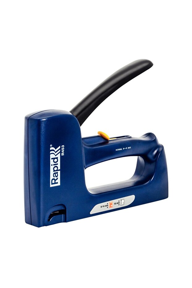 R453E dual stapler, for staples no. 53 and nails no. 8, 2 in 1 for carpentry and upholstery - 1