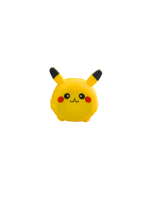 Pikachu figürlü sarı lens kutusu - 1