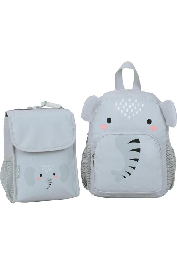 حقيبة ظهر للأطفال بتصميم فيل ثلاثي الأبعاد - 4