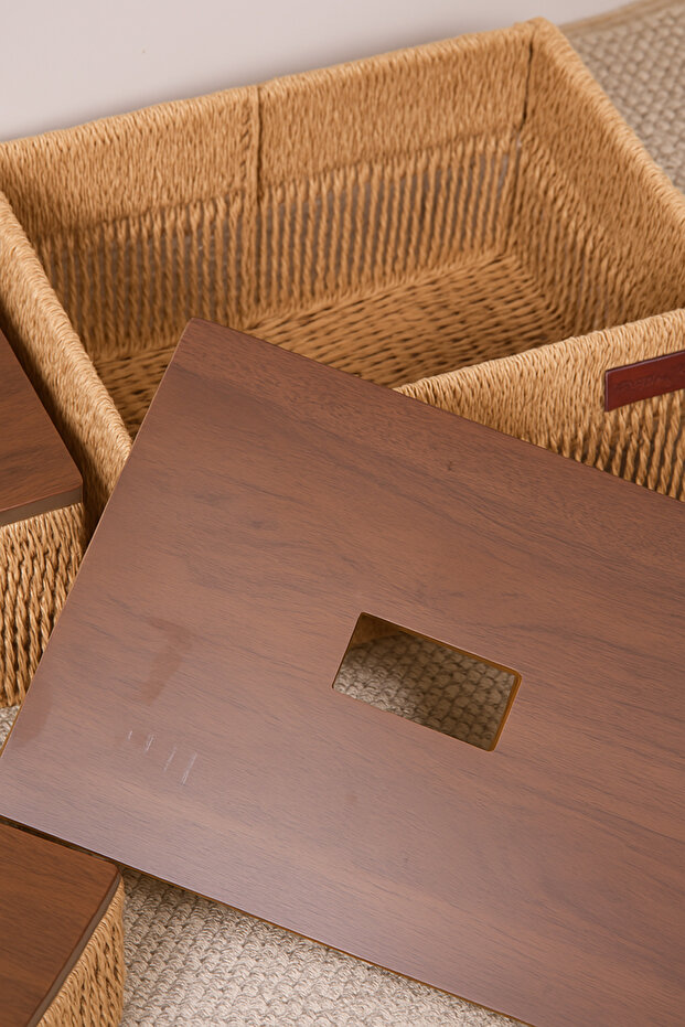 طقم سلات تخزين متعدد الاستخدامات - 4