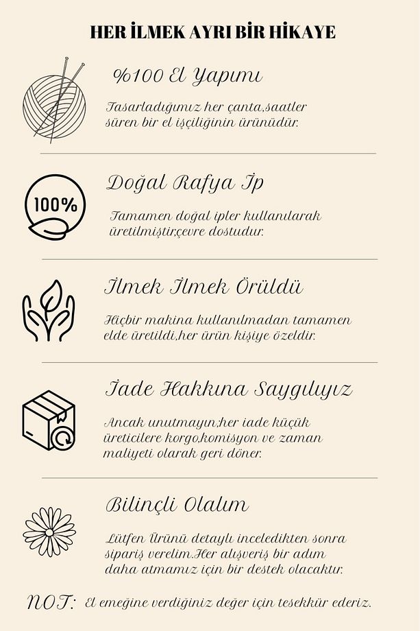 El Örgüsü Rafya Hasır Kadın Omuz Çantası – Bohem & Deri Askılı - 6