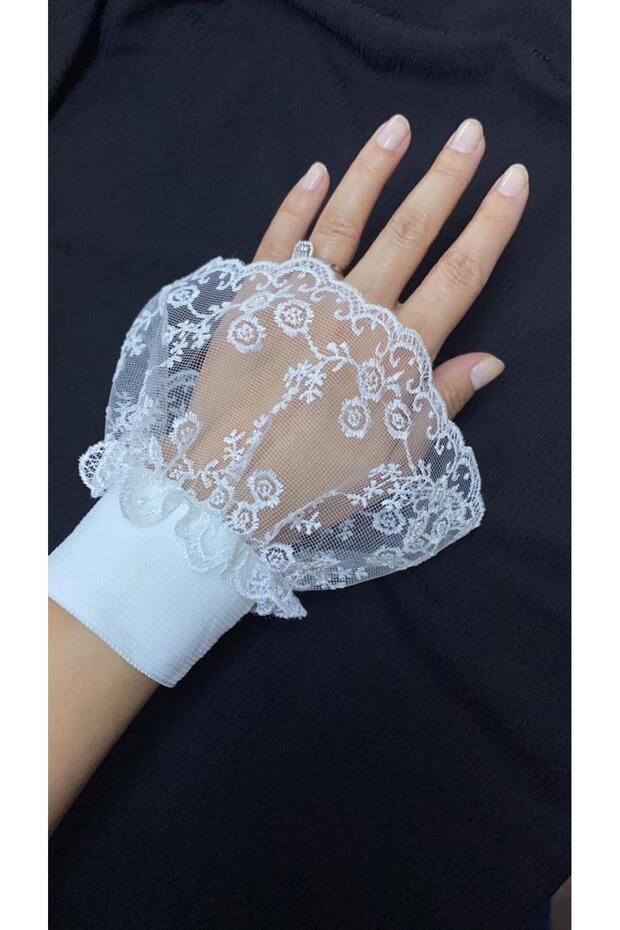 أكمام بيضاء أنيقة - 1