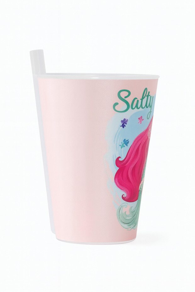Pipetli Desenli Çocuk Bardak 400 ml - 2