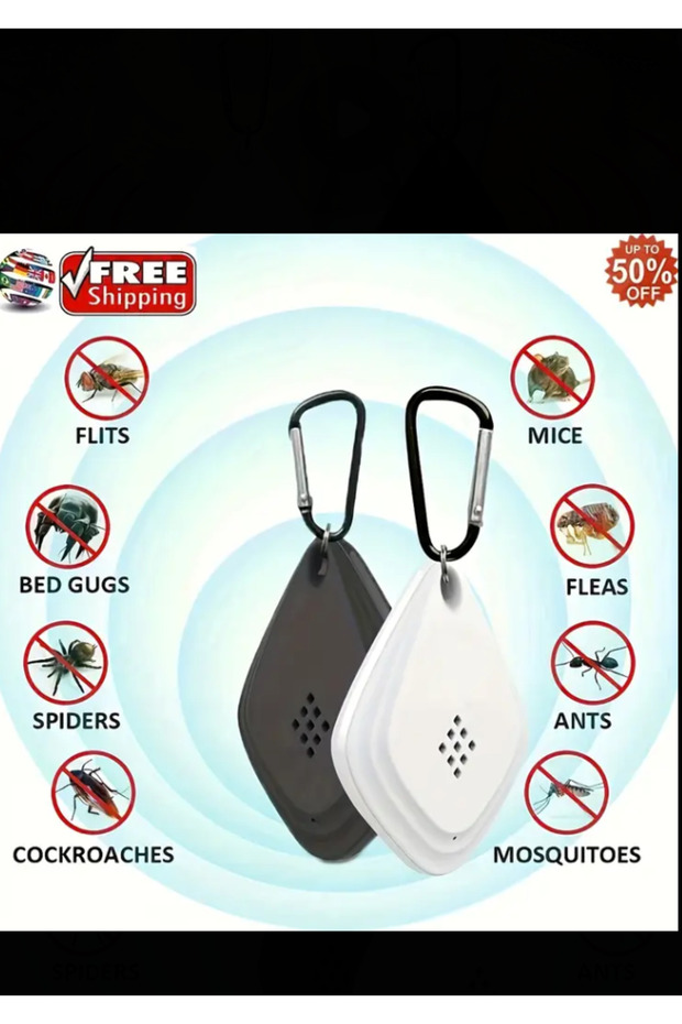 KEDİ KÖPEK İÇİN SES DALGALI BİT KOVUCU CİHAZ - 4