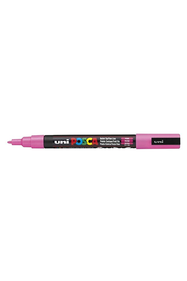 علامة الملصقات POSCA PC-3M 09-1.3 وردي
