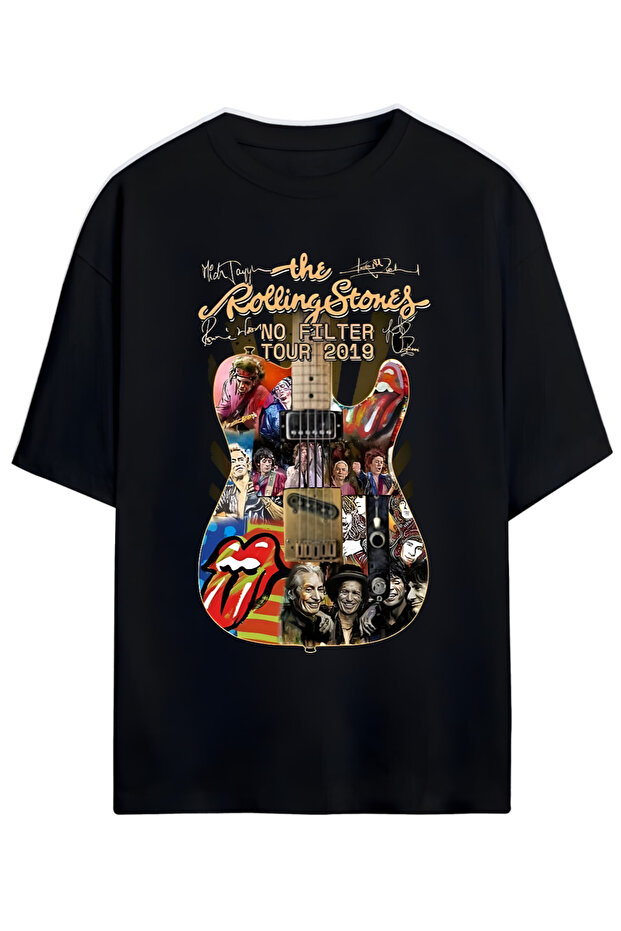 For Rock Lovers Unisex Oversize T-Shirt