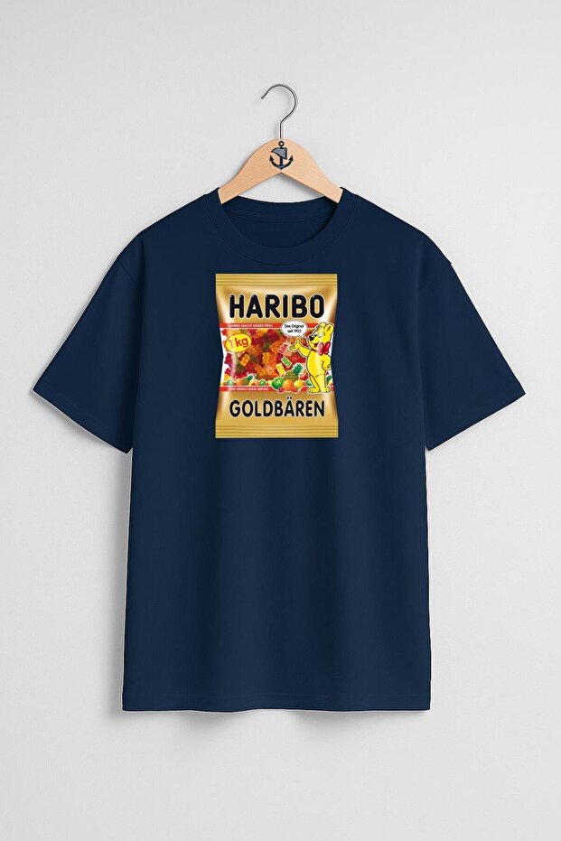 تي شيرت Haribo Candy Chest Design للجنسين مقاس كبير