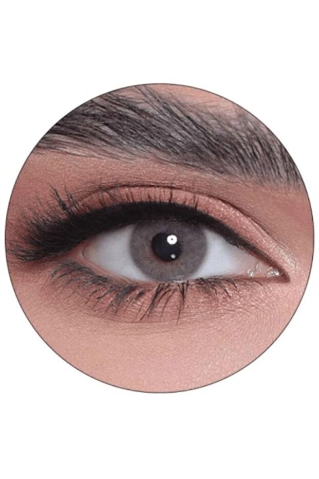 ثري دي كالرز - عدسات تجميلية شهرية - Colors - Monthly Cosmetic Lenses - Gray