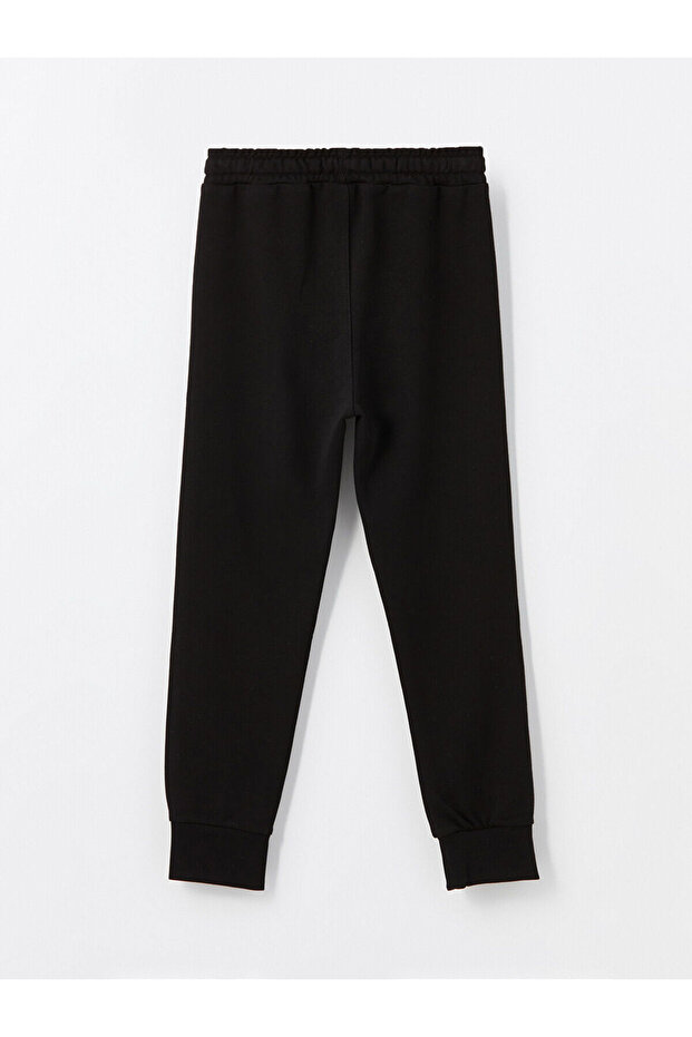 Beli Lastikli Erkek Çocuk Jogger Eşofman Altı - 4