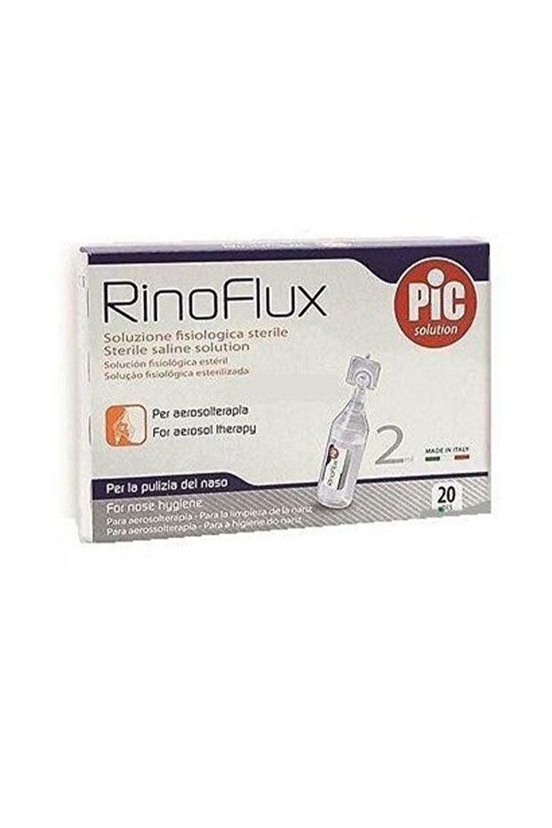Rinoflux Sterile Saline Solution, 20S