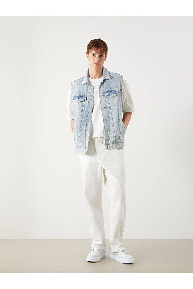 Nevavm Baggy Fit Men's Jean Pants with a Difference