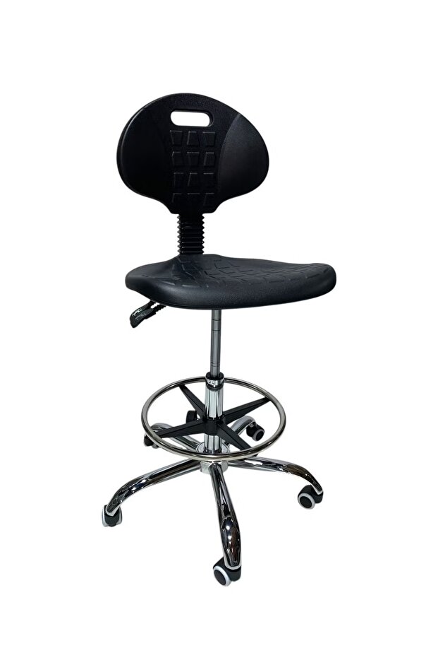 مقعد رسم صناعي قابل للتعديل الارتفاع - مقعد دوار من البولي يوريثين - 1