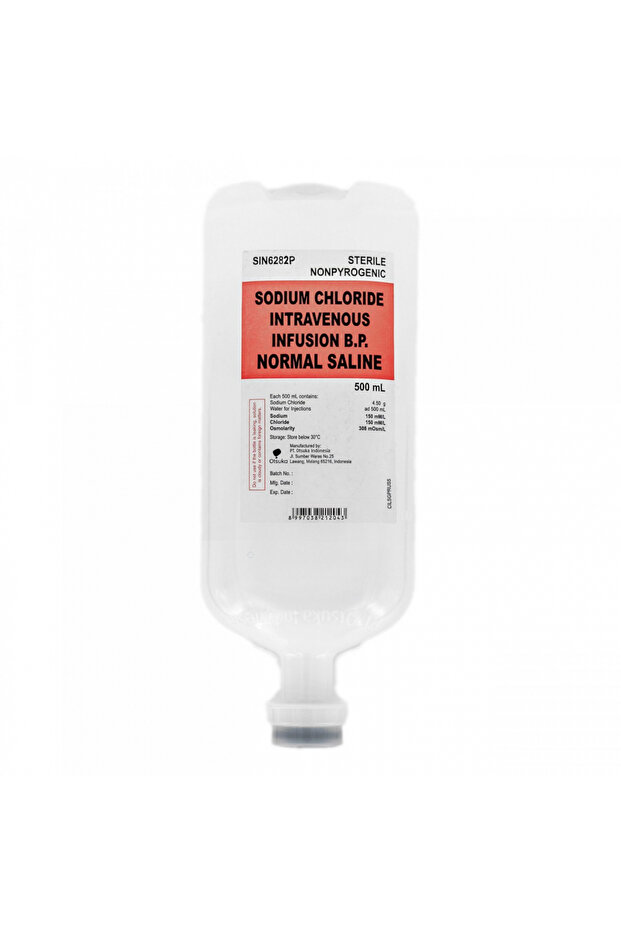 Sodium Chloride 0.9% Intrav. Infusion B.P Ns, 500 Ml