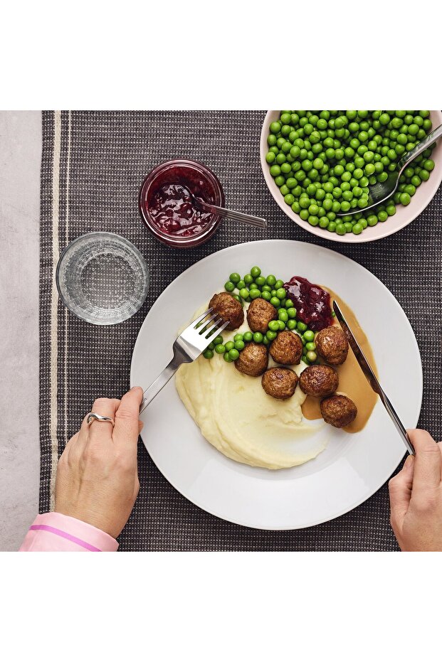 مجموعة أدوات مائدة 365+، 18 قطعة، لون أبيض - 6