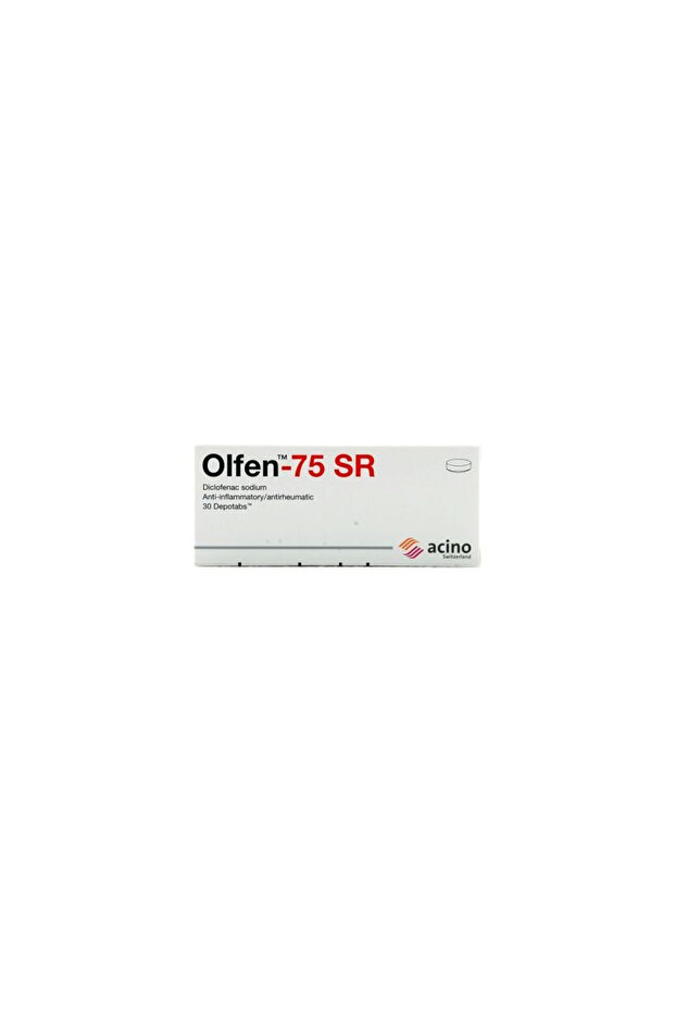 Olfen Sr Tab A Sustained-Release Pain Relief Tablet, 30S, 75Mg
