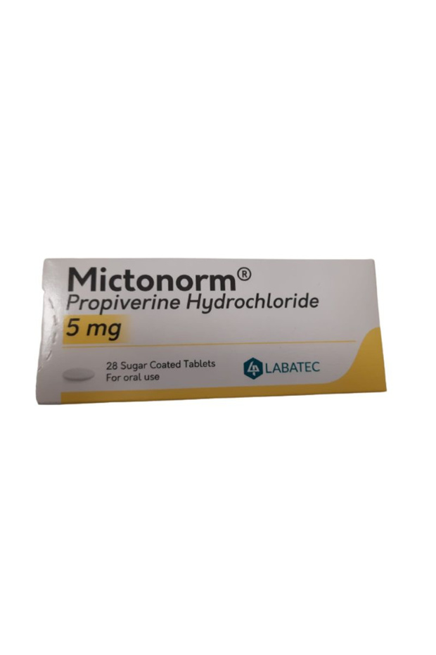 Mictonorm Treat Overactive Bladder and Reduce Urinary Urgency, 5 Mg Tablets, 28'S